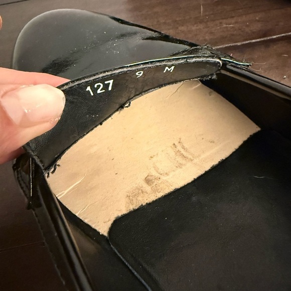 Gil Mitri Black Patent Leather Loafers – Made in Italy (Size 9M) main image 2